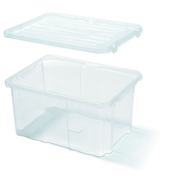 Box CARGO PLUS LIB, 12″, 6l, plast, transparentný, samostatný bez veka PROSPERPLAST